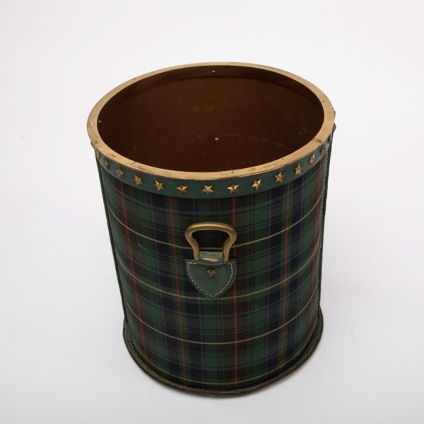 A Large Wastepaper Basket Unforget Xxth Century Decorative Arts