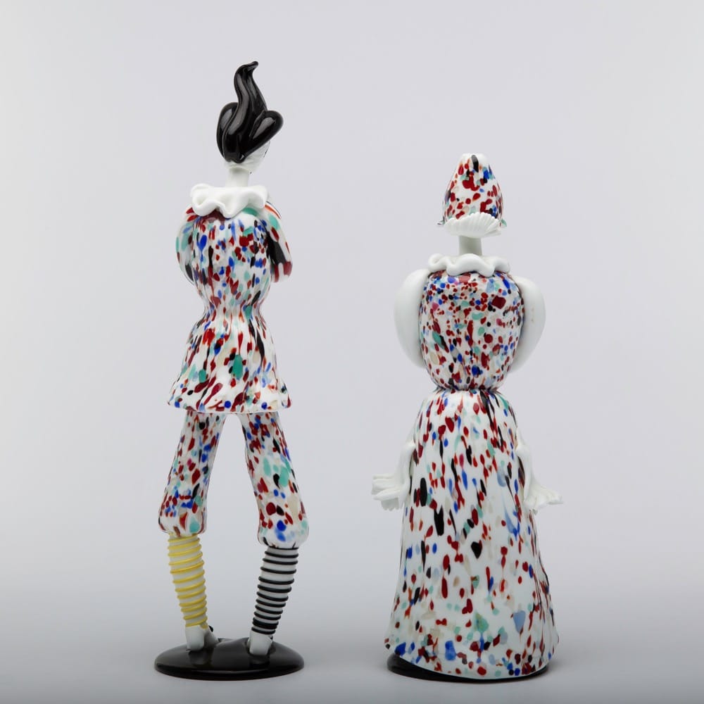 Pair of figurines Arlecchino and Arlecchina by Fulvio Bianconi-img06