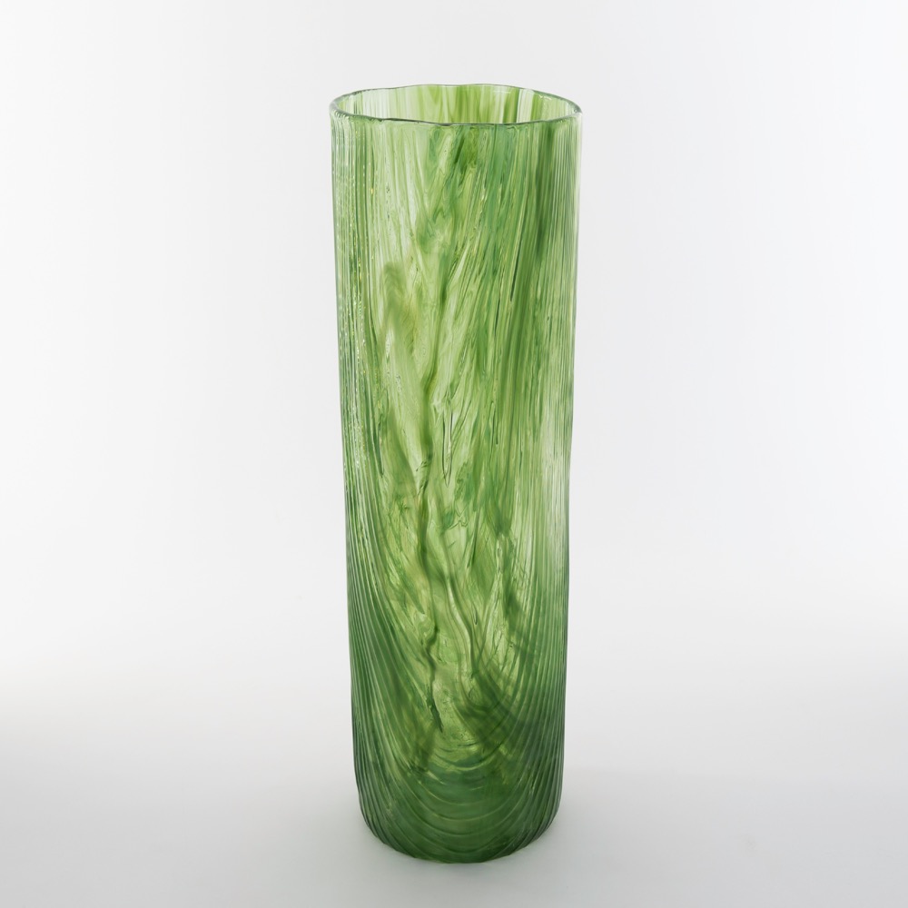 Vase "Tronchi" by Toni Zuccheri (green) - img1
