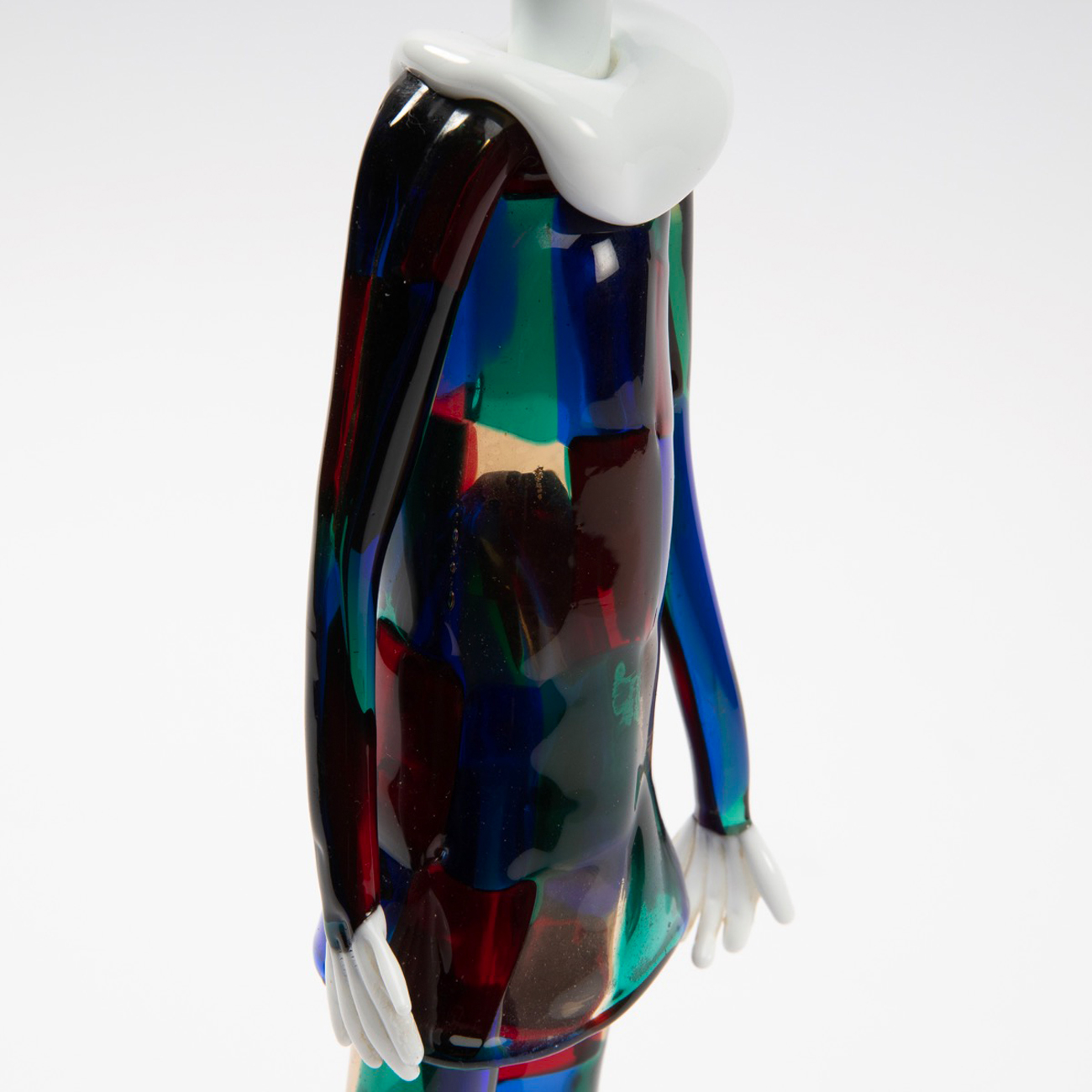 Harlequin with pezzato costume by Fulvio Bianconi - img03