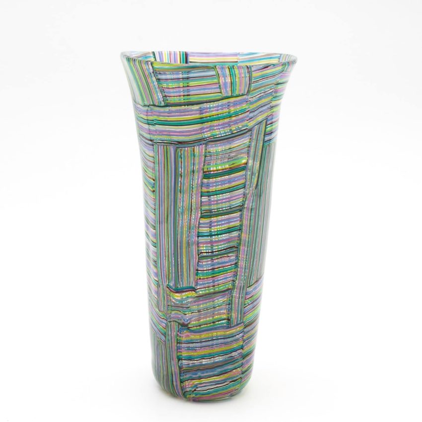Mosaico Tessuto vase by Paolo Venini - img04