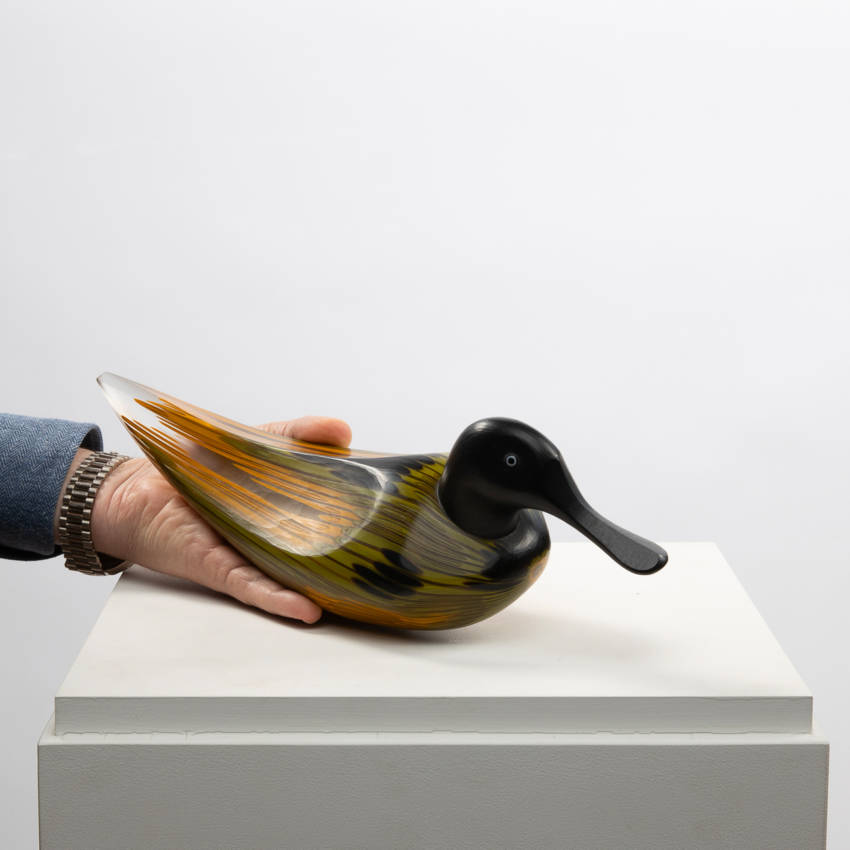 "Anatra" sculpture by Toni Zuccheri - img01