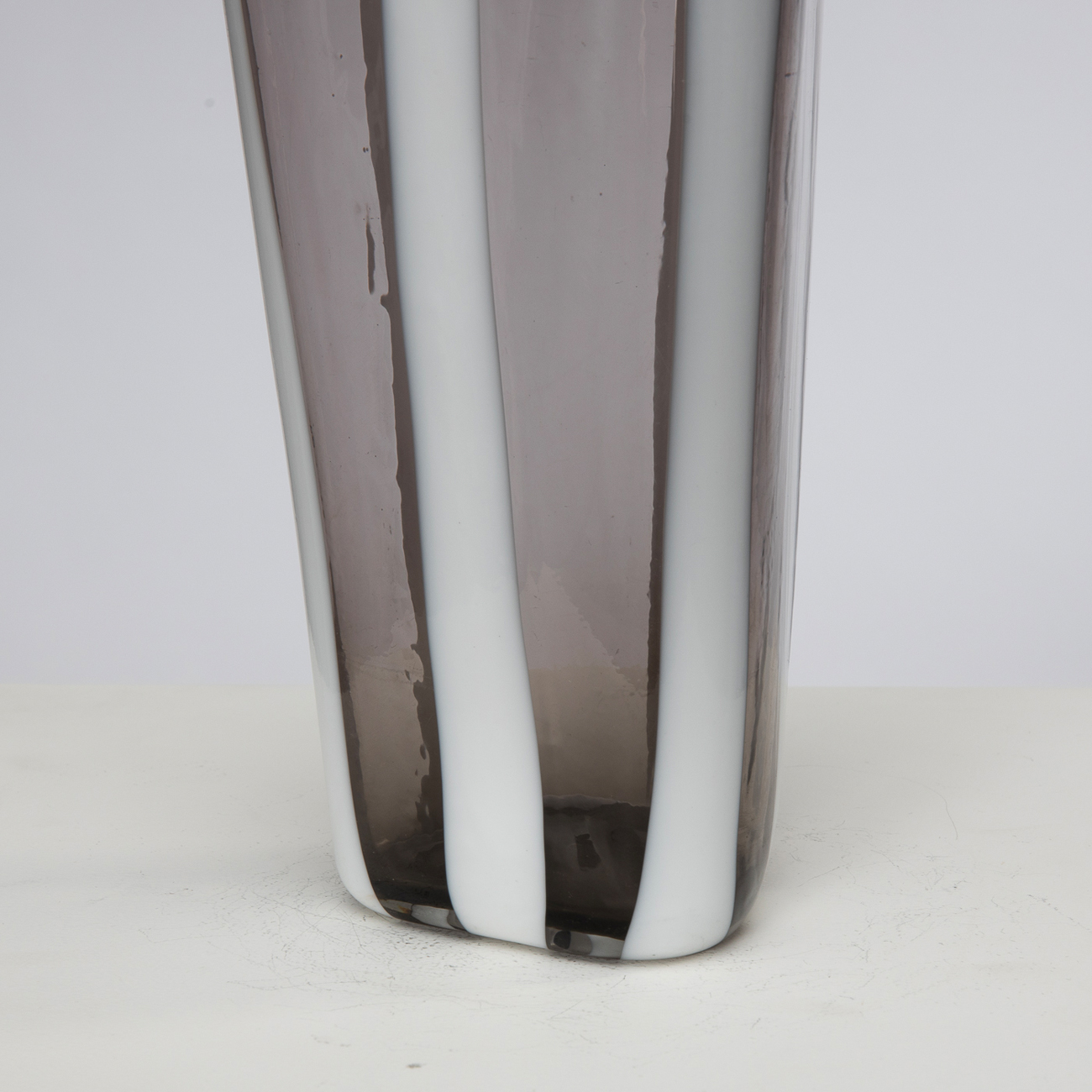 Fasce verticali glass vase Fulvio Bianconi Venini