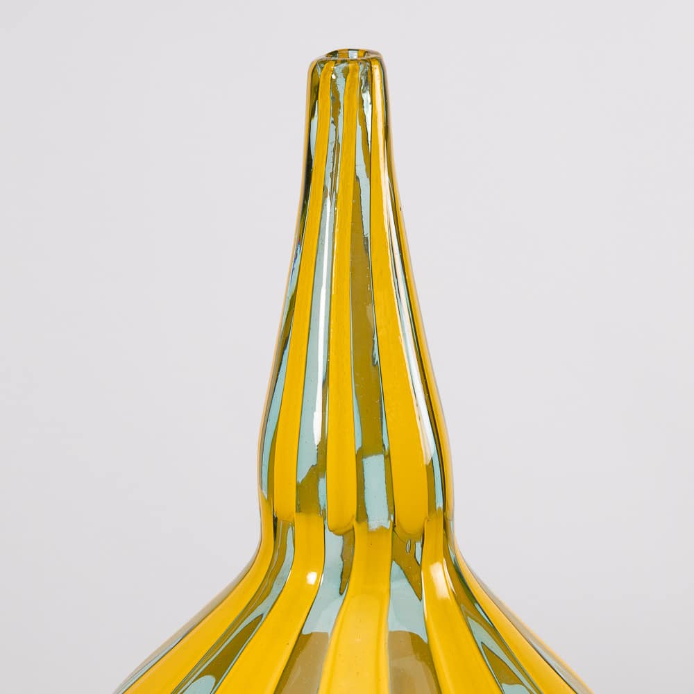 Riquadri vase Azur Yellow by Barovier e Toso - img02