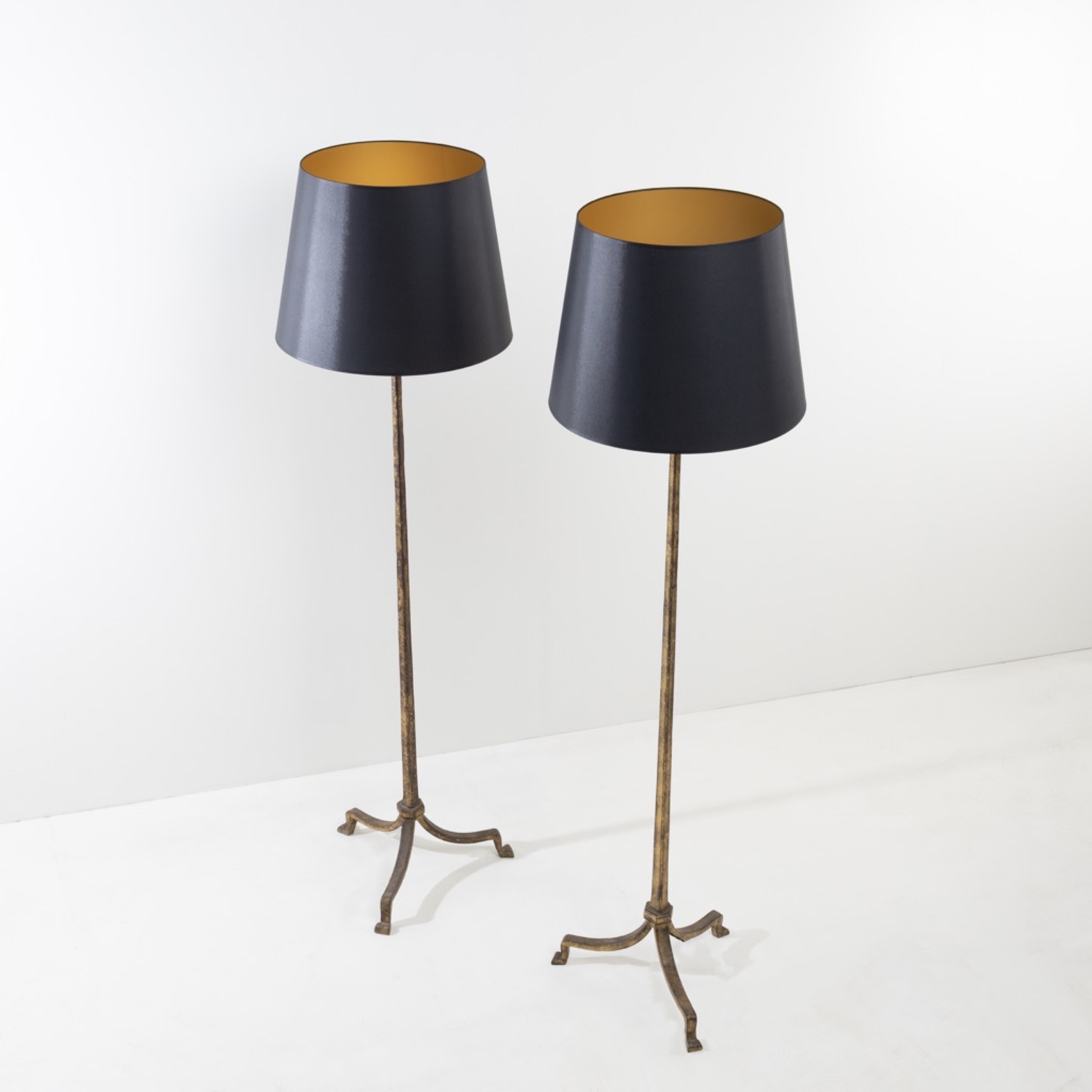 Pair of floor Lamps by Maison Ramsay