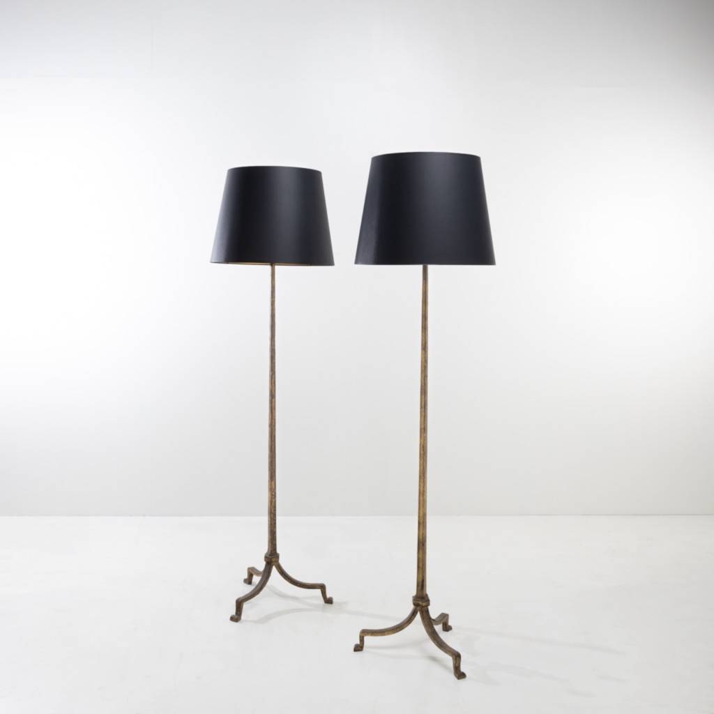 Pair of floor Lamps by Maison Ramsay 