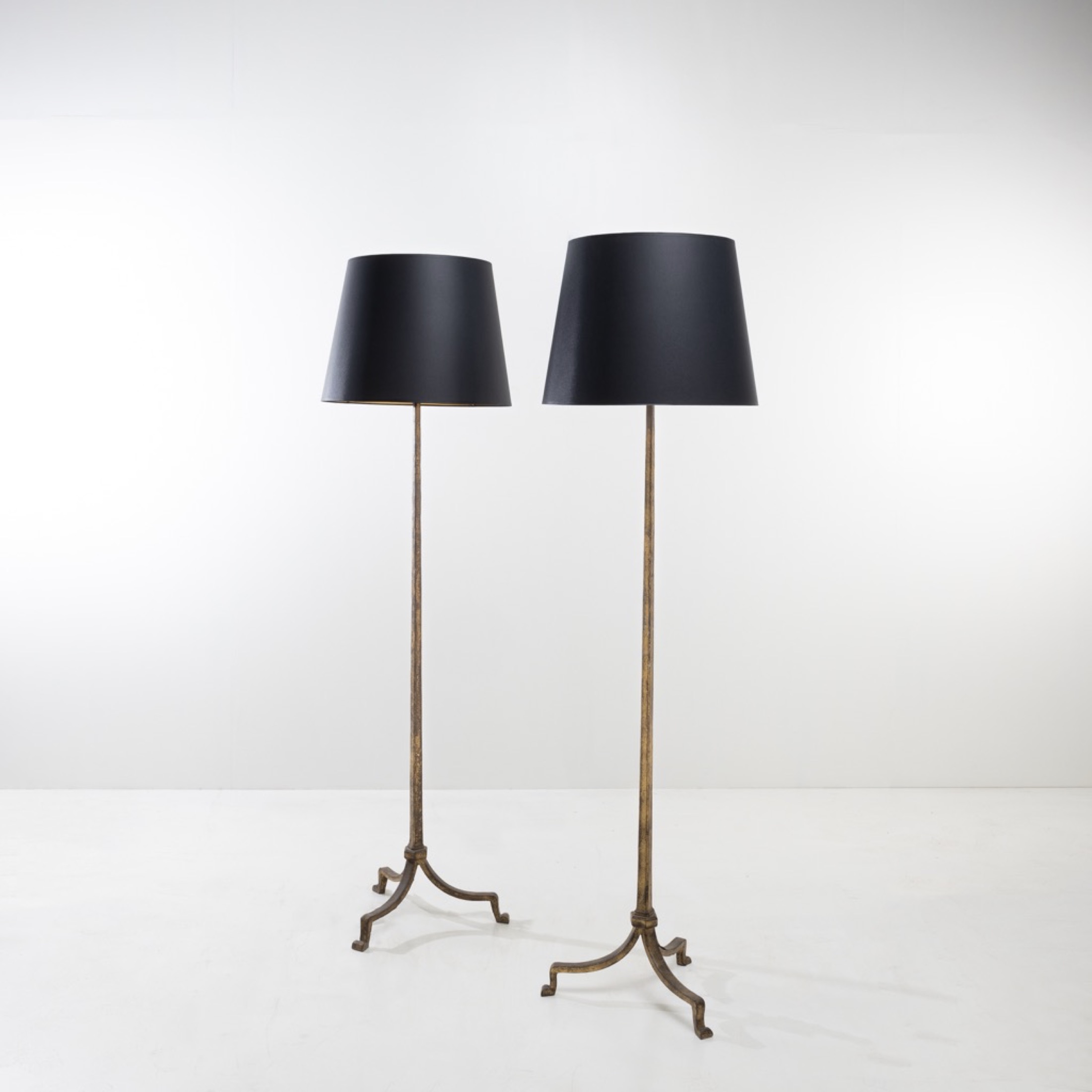 Pair of floor Lamps by Maison Ramsay