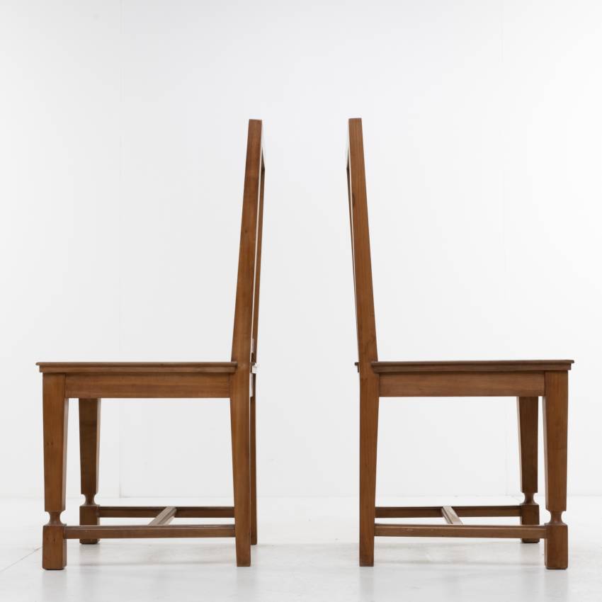 ZC25 Elegant pair of chairs by André Arbus - 3