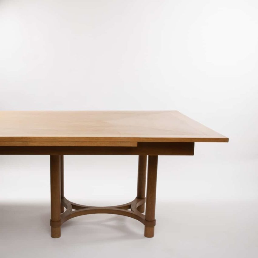 Very large dining room table by André Arbus - img06