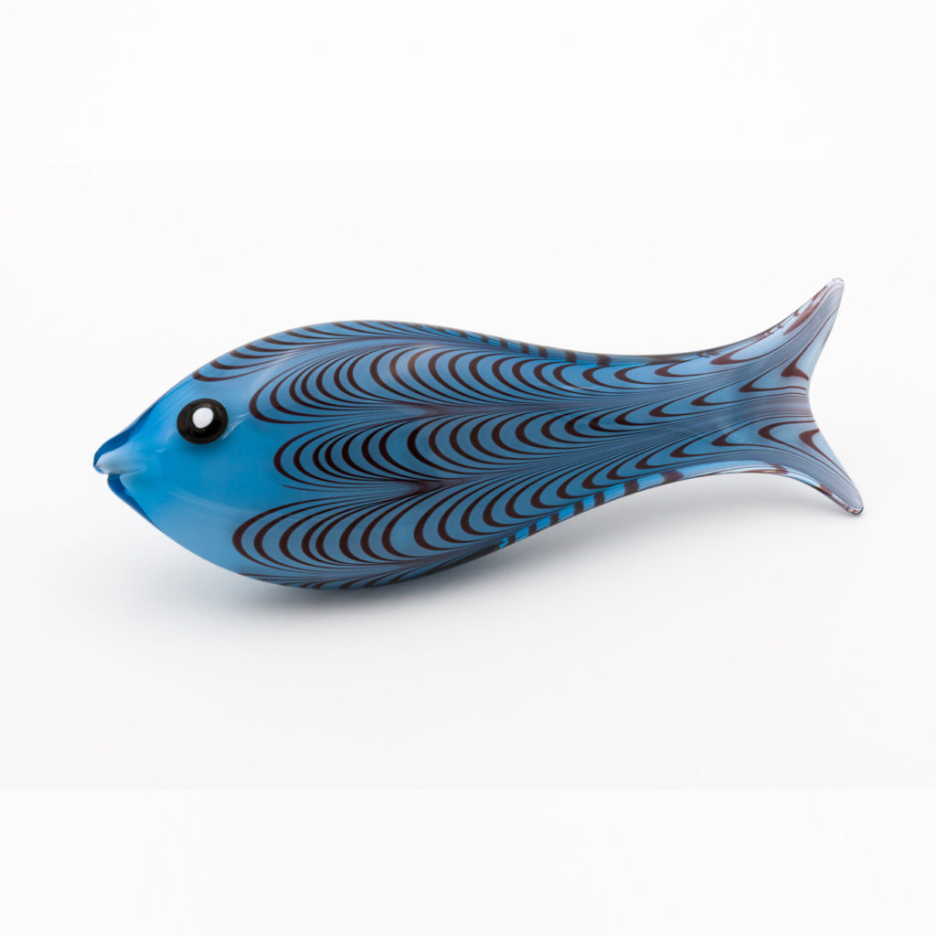 A blue fish by Ken Scott
