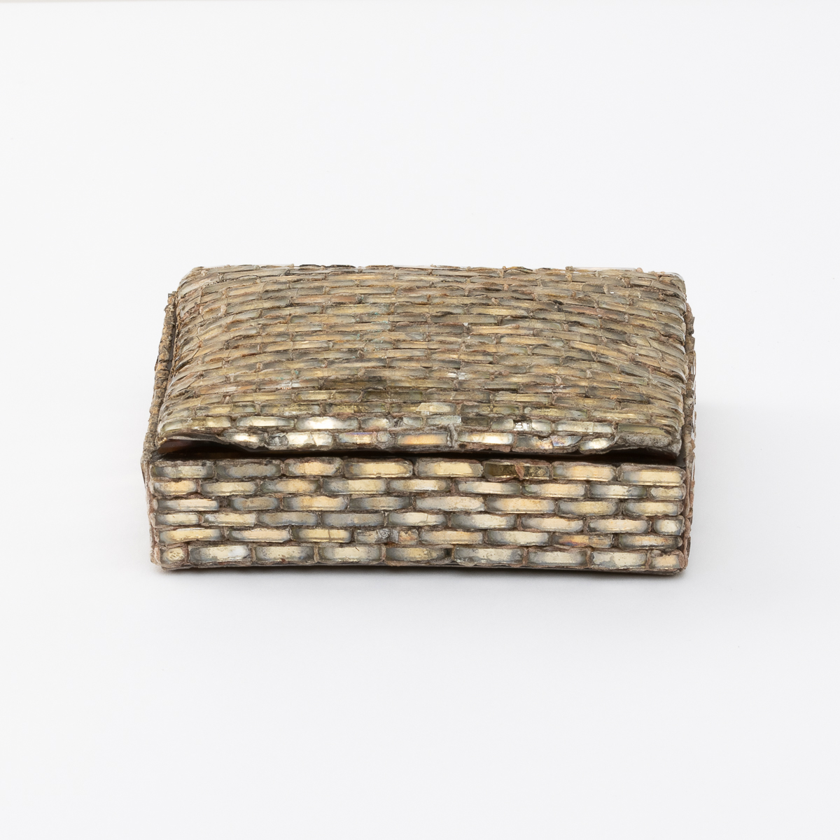 Talosel with incrusted mirrors box Line Vautrin - 5