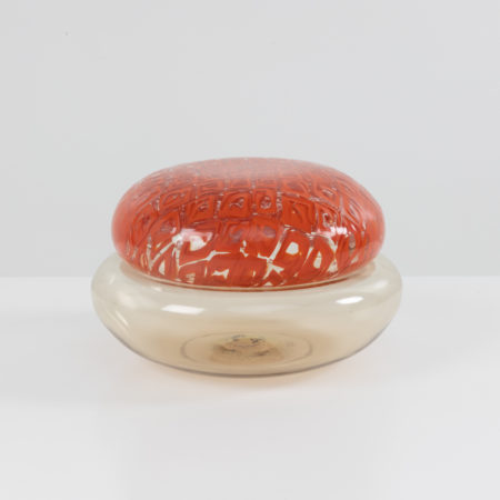 Glass box with murrine lid Ludovico Diaz de Santillana Venini