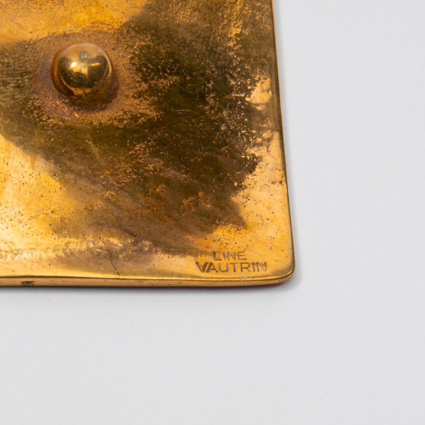 Line Vautrin Gilded Bronze Pocket Emptier Holopherne - 05