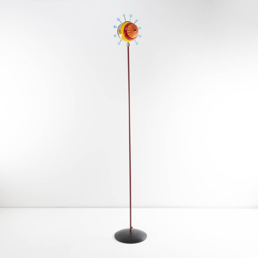 Alioth floor lamp, in a limited series of 50 Venini Murano Italy 1992 - 01