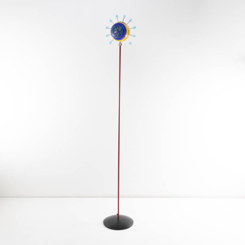 Alioth floor lamp, in a limited series of 50 Venini Murano Italy 1992 - 02