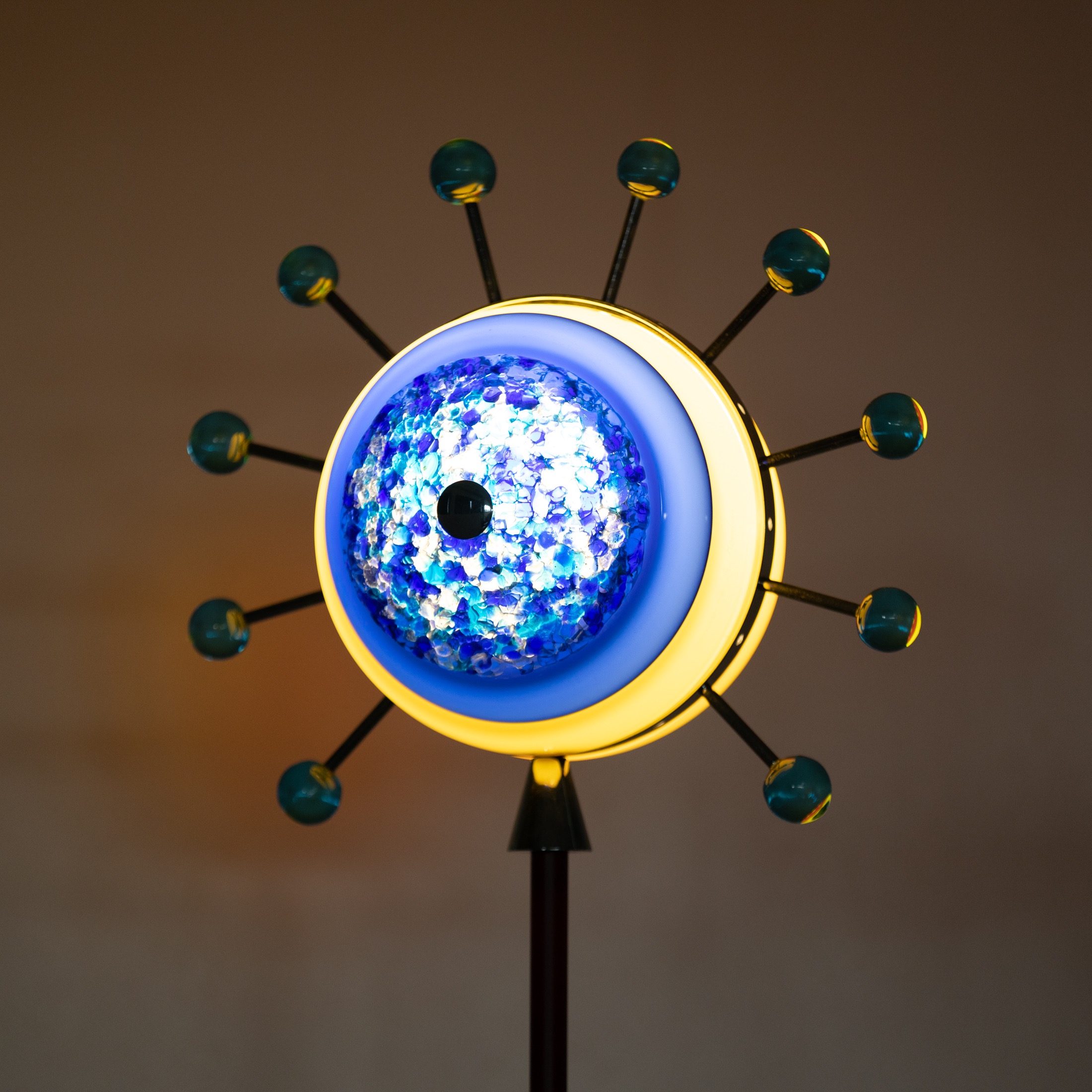 Alioth floor lamp by Alessandro Mendini Venini Murano Italy