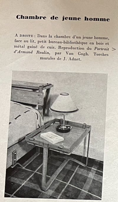 Art et Décoration Magazine n84 1960 Page 38- COUE11_25 Side Table