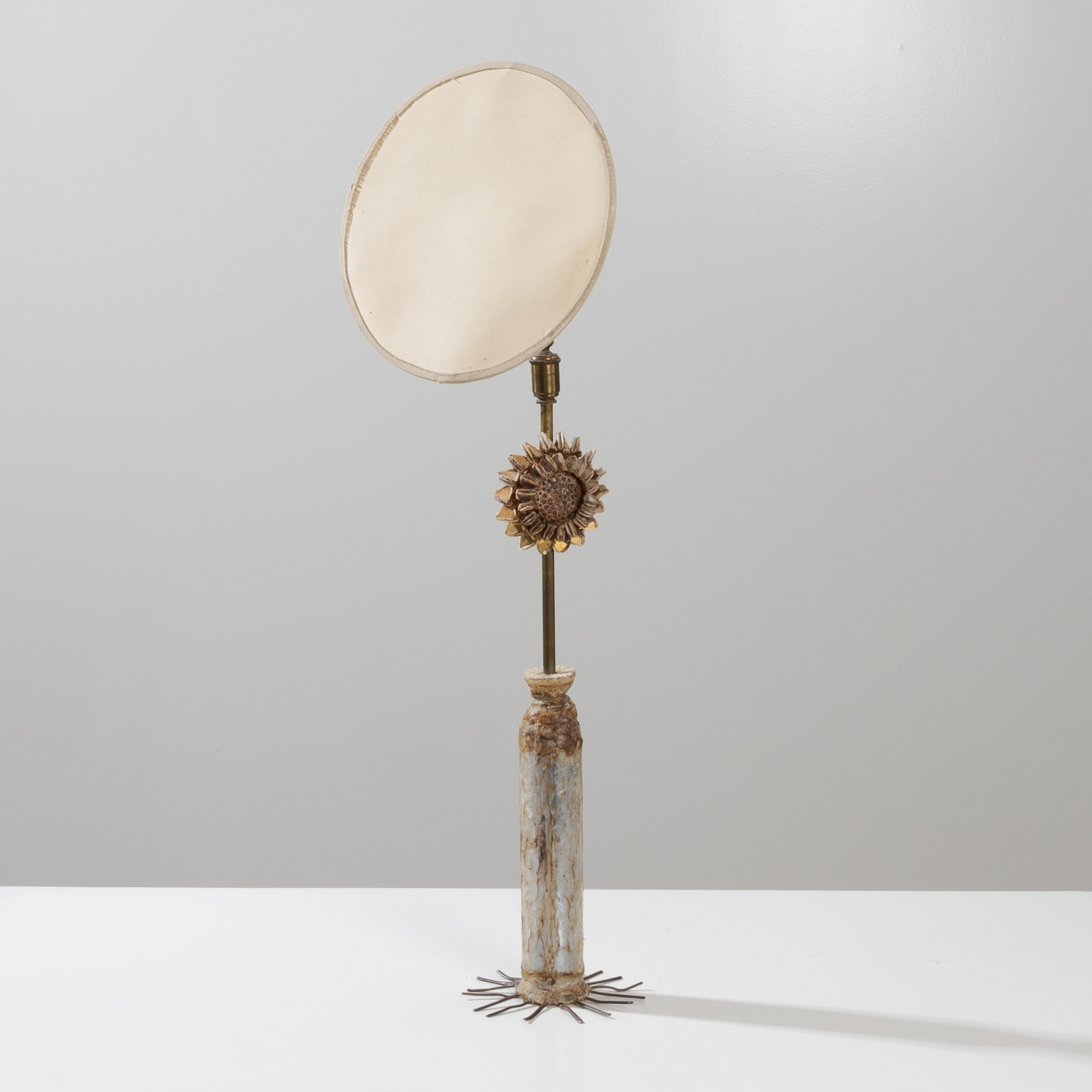 UF03_14 Lampe Fleur Talosel table lamp Line Vautrin -1