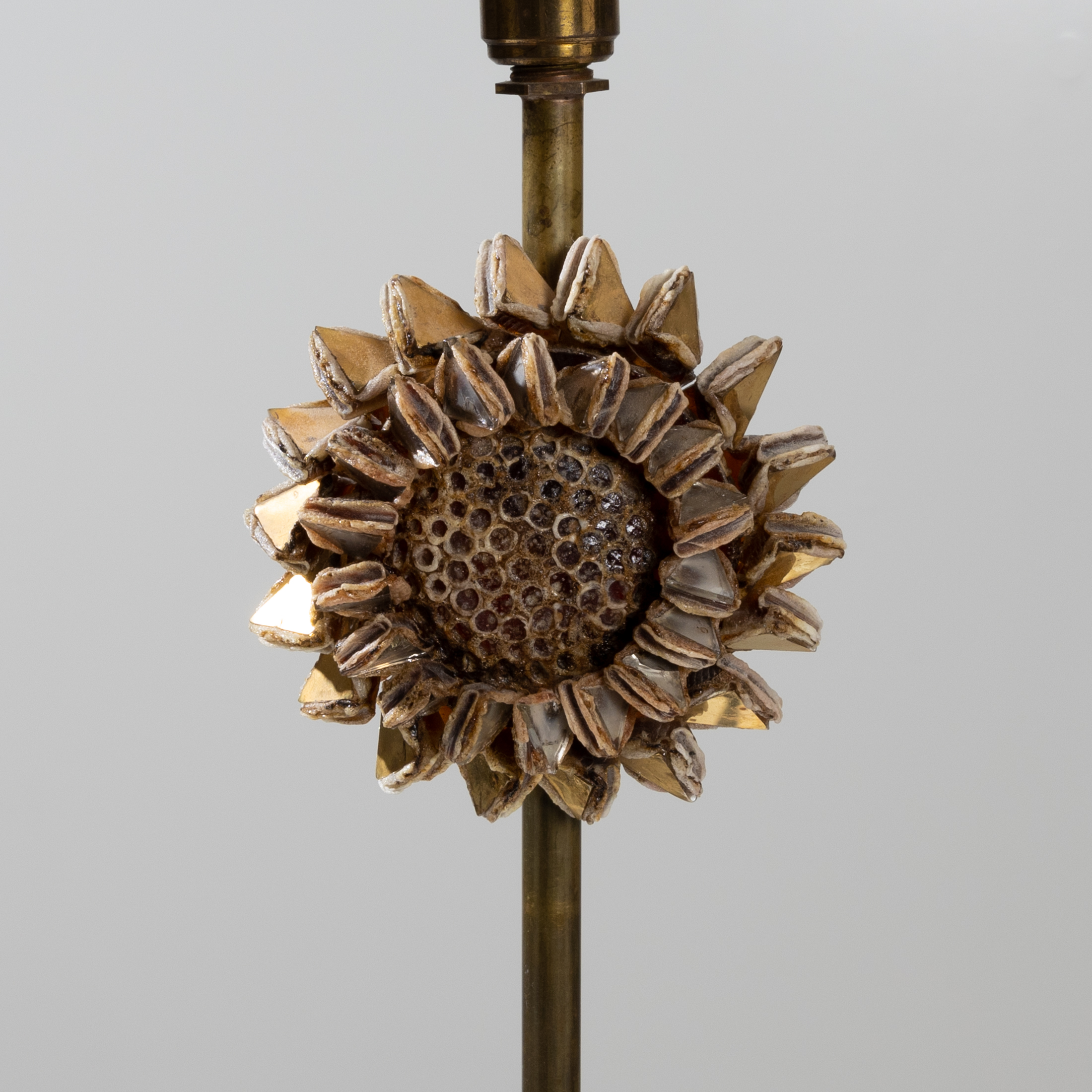 UF03_14 Lampe Fleur Talosel table lamp Line Vautrin -3