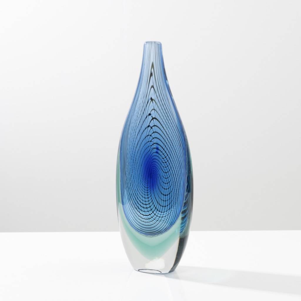 UF03_21 Capo Nord Sommerso blown glass vase Seguso Vetri d'Arte-2