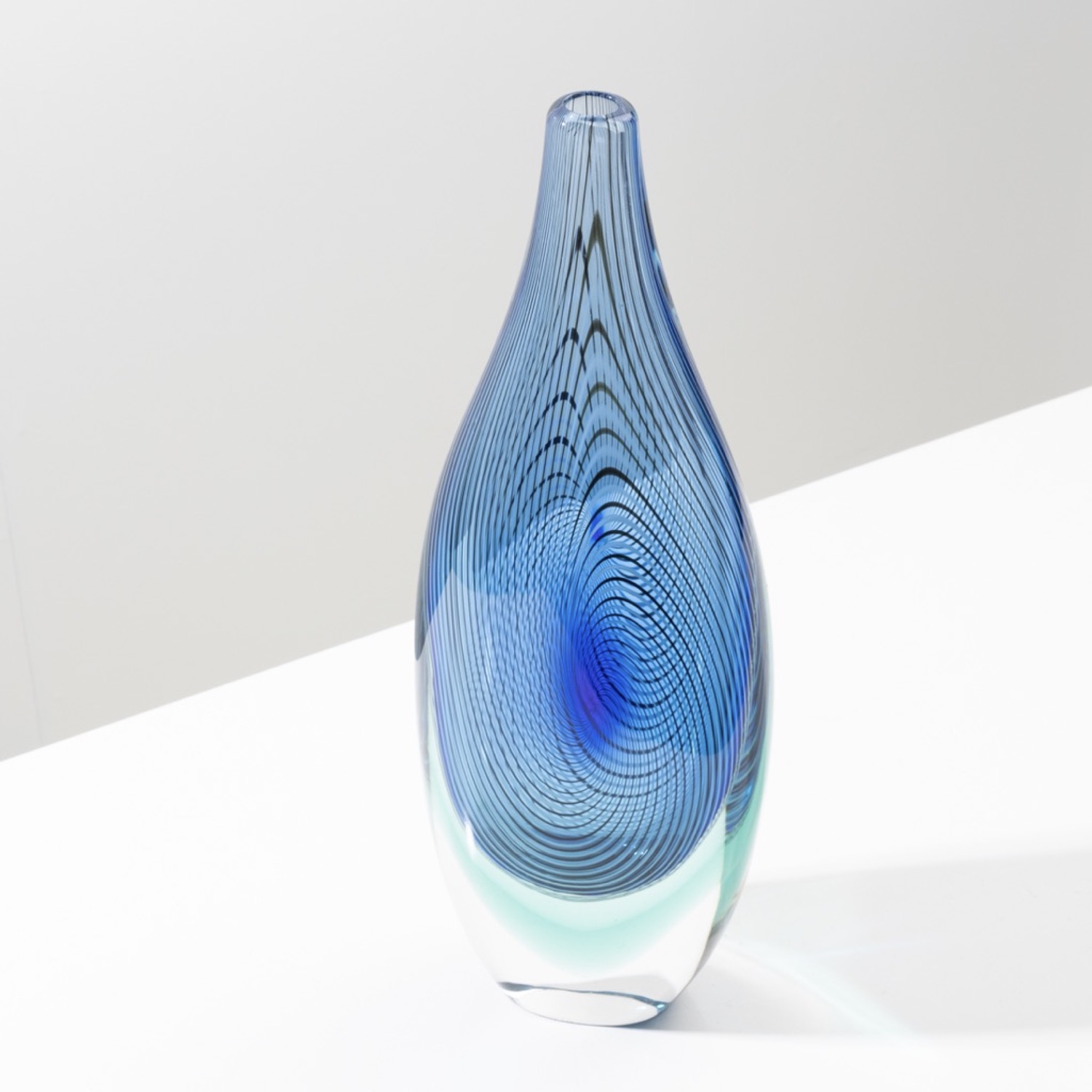 UF03_21 Capo Nord Sommerso blown glass vase Seguso Vetri d'Arte-1