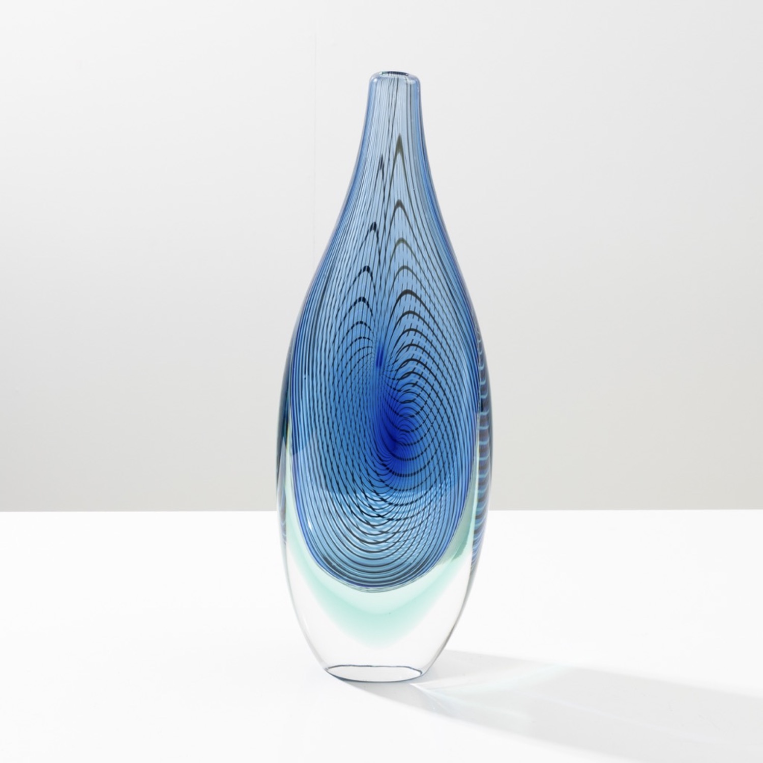 UF03_21 Capo Nord Sommerso blown glass vase Seguso Vetri d'Arte-5