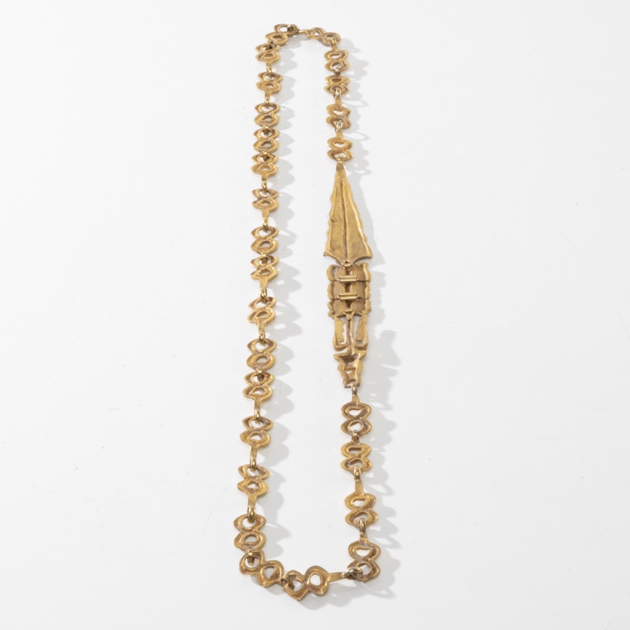 ZF46 Aiguillette, gilt bronze necklace Line Vautrin-5