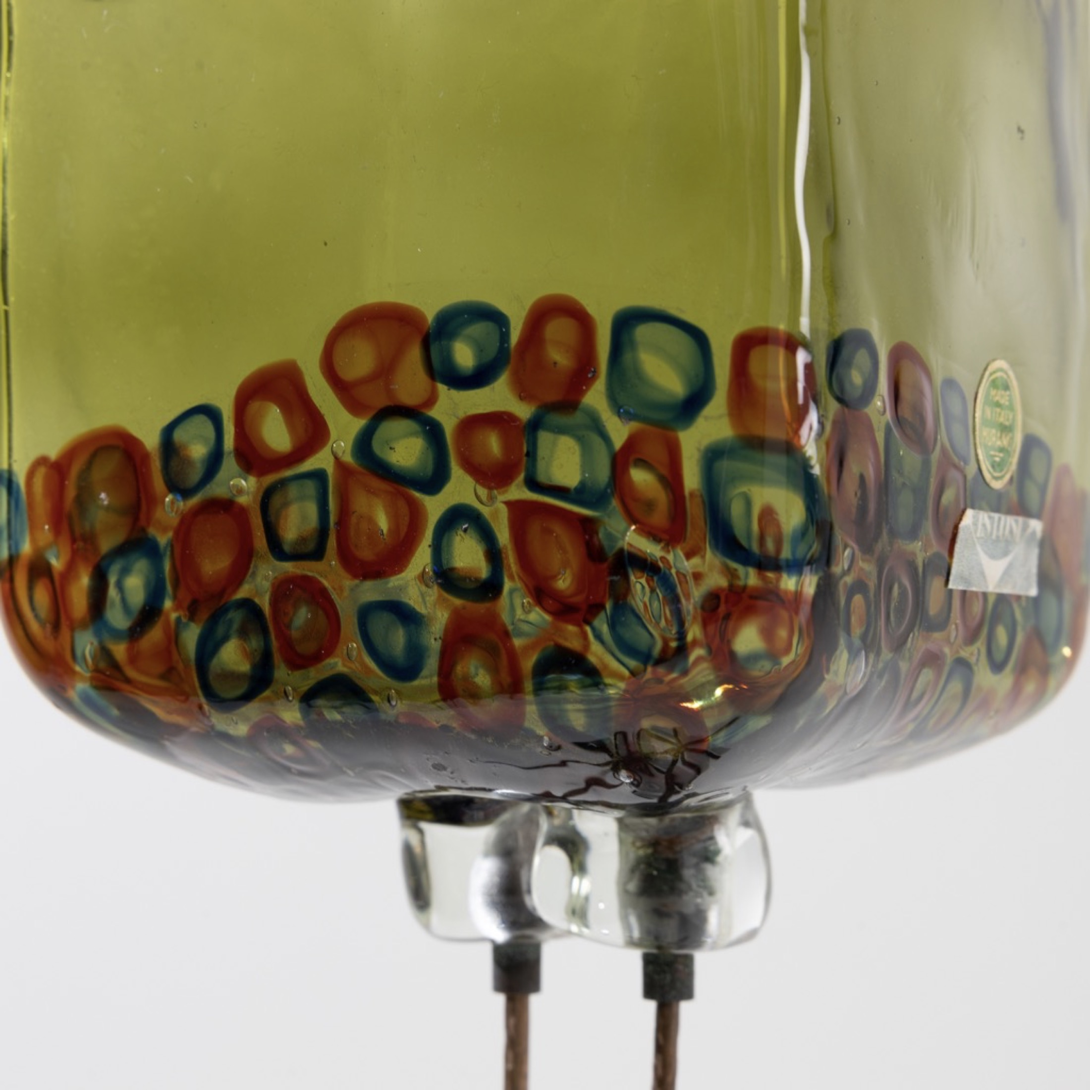 Pulcino sculpture in the shape of a glass bird Alessandro Pianon Vistosi Murano