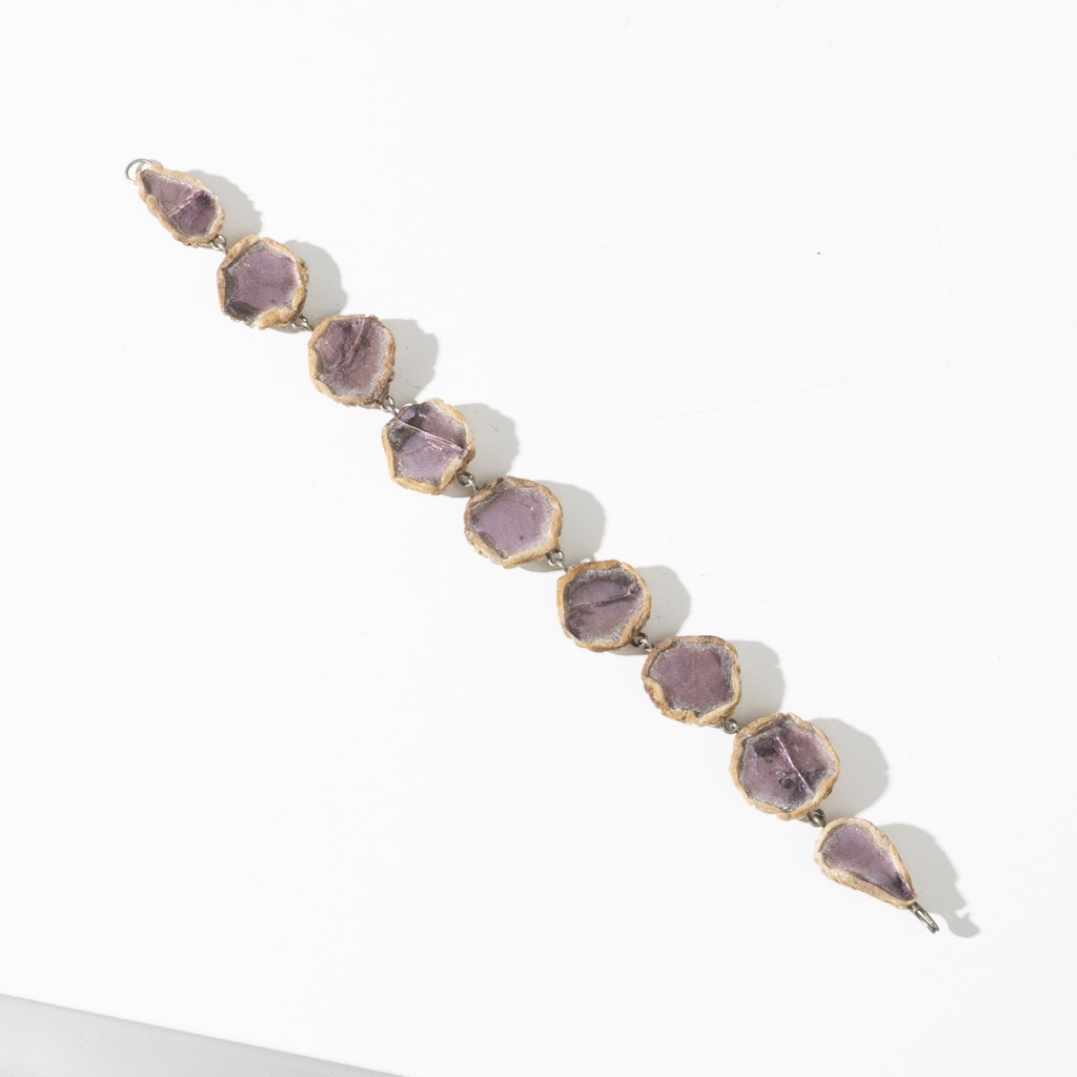 Bracelet Line Vautrin - Talosel with violetts mirrors - IMG_003