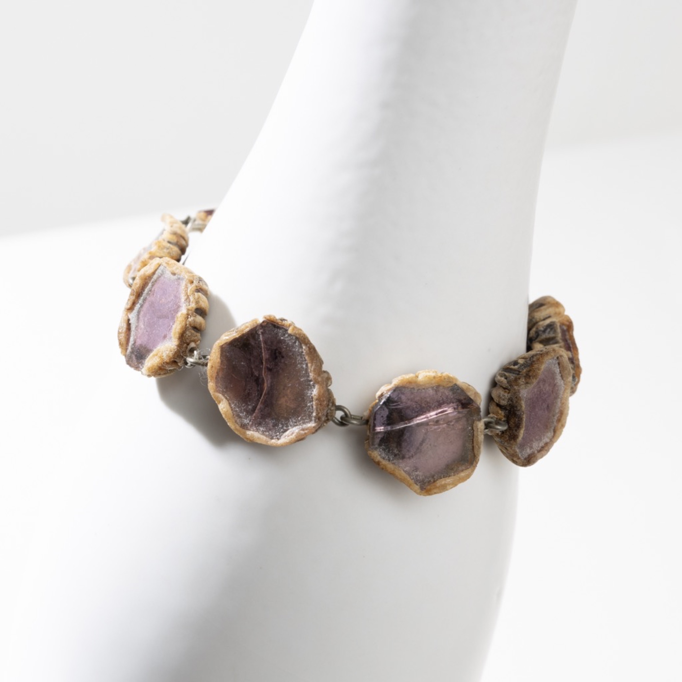 Bracelet Line Vautrin - Talosel with violetts mirrors - IMG_005