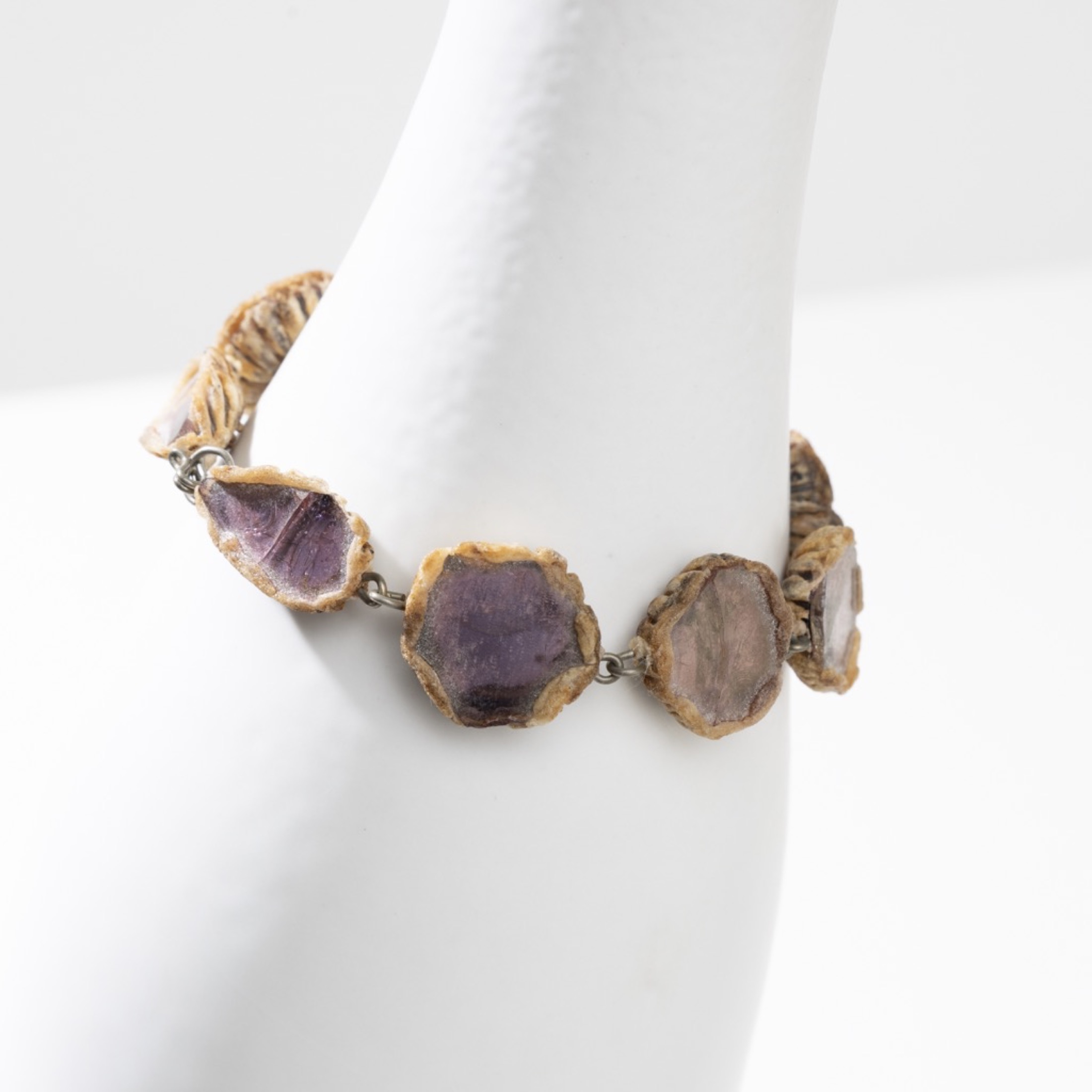Bracelet Line Vautrin - Talosel with violetts mirrors - IMG_006