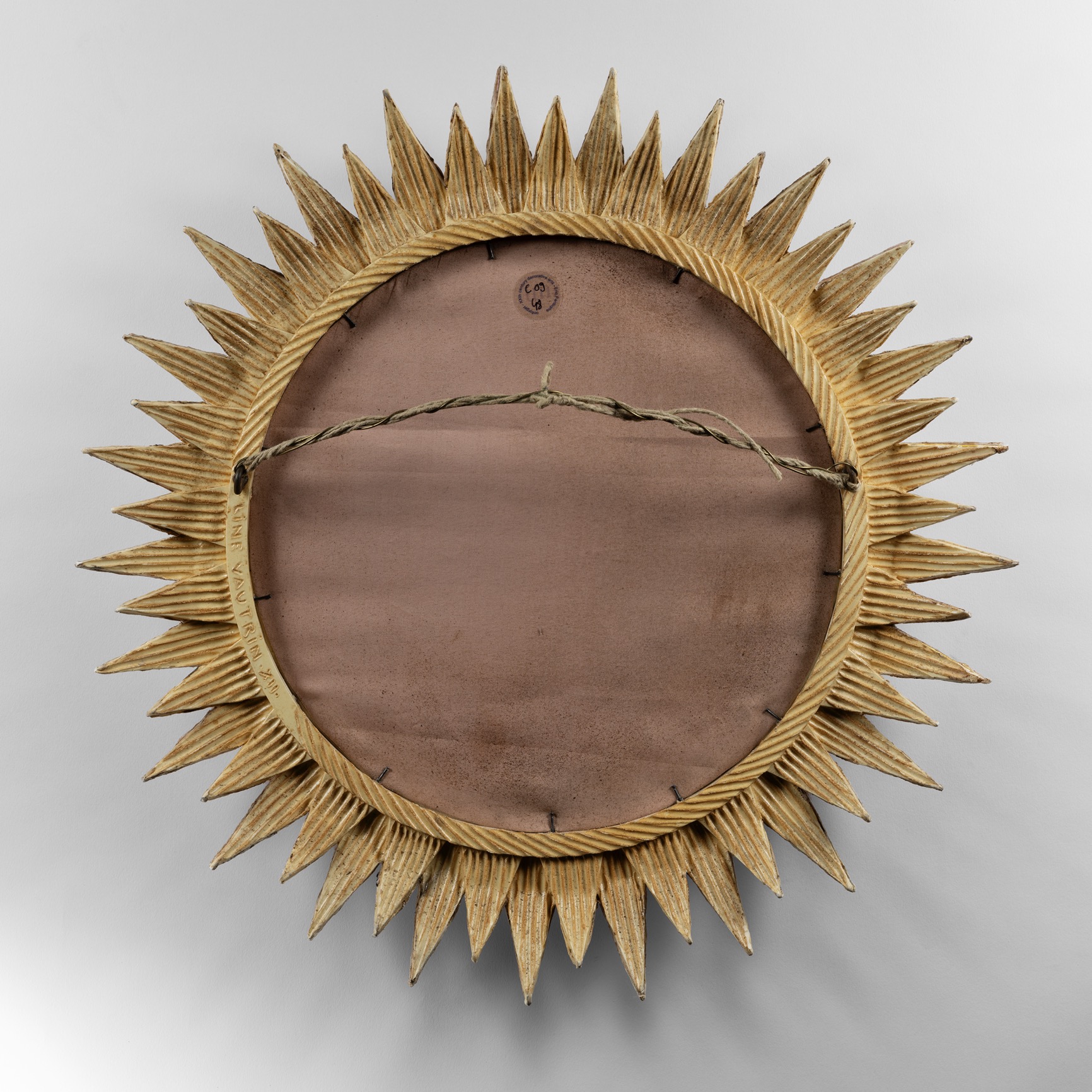 Soleil à pointes Line Vautrin Mirror rose  - 03