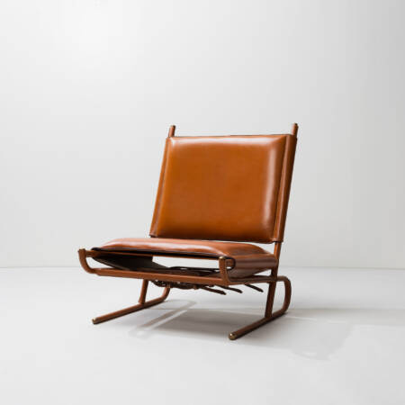 Chauffeuse chair Jacques Adnet IMG_001