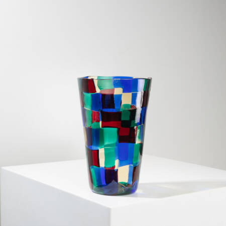 Pezzato vase by Fulvio Bianconi – Venini Murano - color variant Paris IMG_002