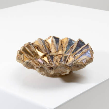 Talosel pocket emptier inlaid with mirror fragments by Line VAUTRIN IMG_0001