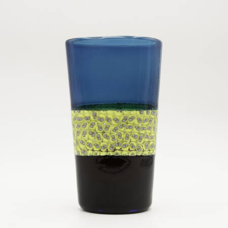 Double incalmo e murrina Riccardo Licata - Blown glass vase - Venini Murano IMG_006