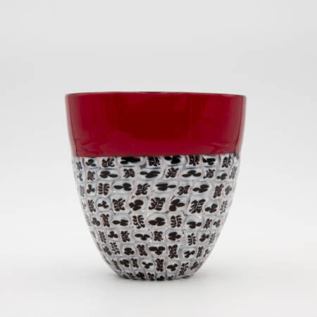Incalmo e murrina Riccardo Licata - Blown glass vase - Venini Murano IMG_001