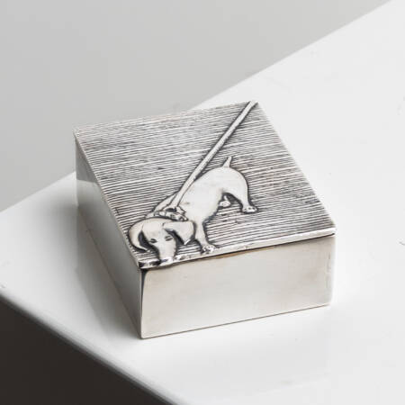Tout ou rien by Line Vautrin - Silvered bronze box IMG_001 4X4
