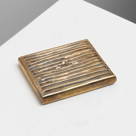 Jalousie gilt bronze paperweight by Line Vautrin IMG_001