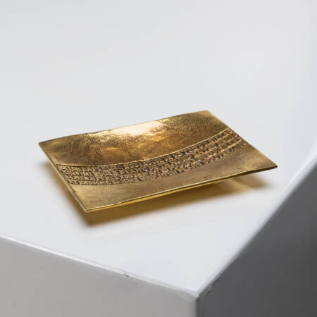 L'étoile à pleuré rose, gilded bronze vide-poche LINE VAUTRIN IMG_001 4X4 _ IMG FRANCE BRONZE