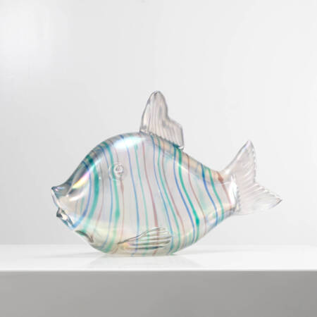 Fish by Tyra Lundgren Murano Glass sculpture IMG_001