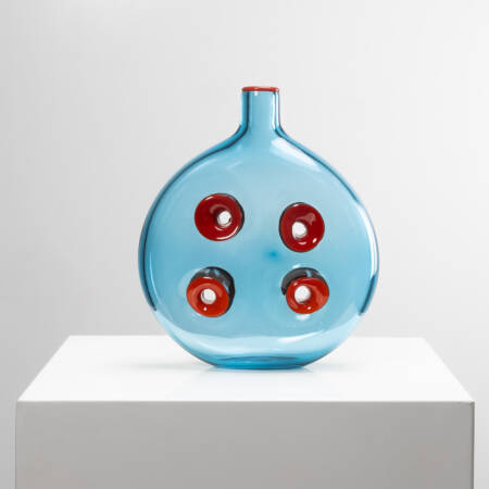 Forato by Fulvio Bianconi Murano blown glass vase - IMG_006