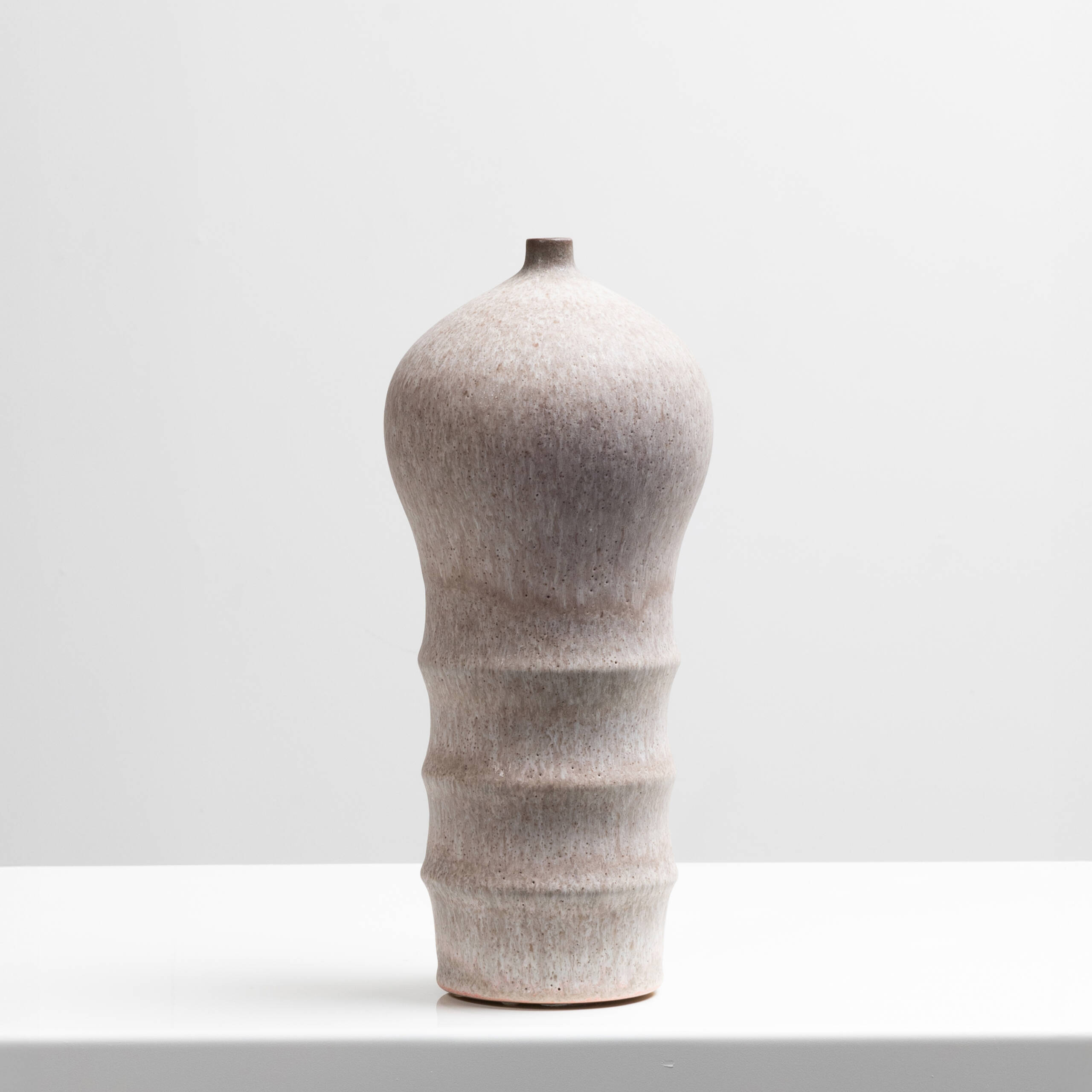 Glazed stoneware vase by Eric Landon