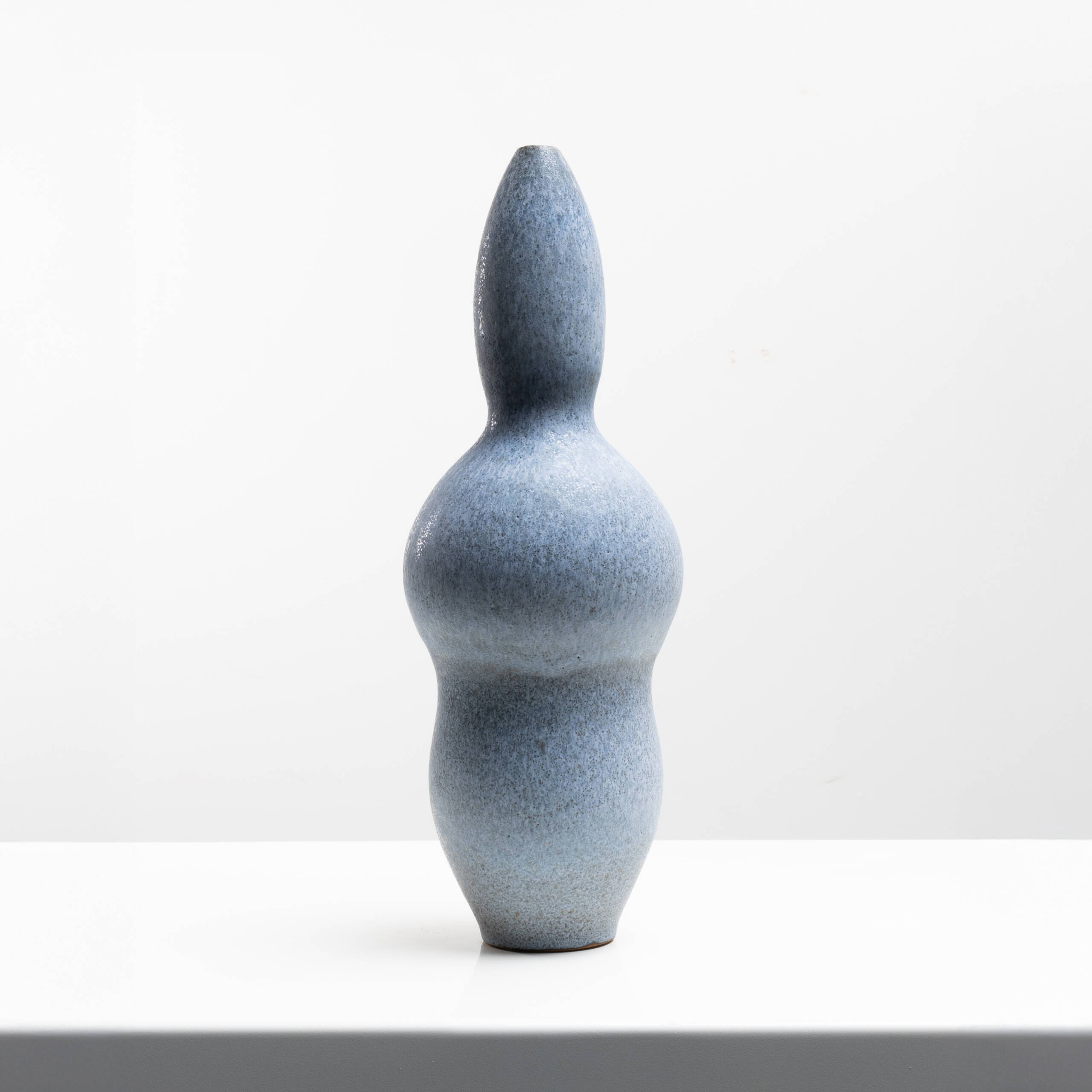 Glazed stoneware vase by Eric Landon