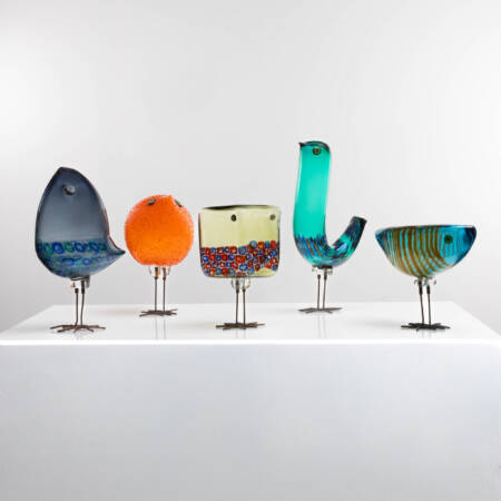Set Pulcini glass birds Alessandro Pianon - Pulcino VISTOSI MURANO - IMG_001